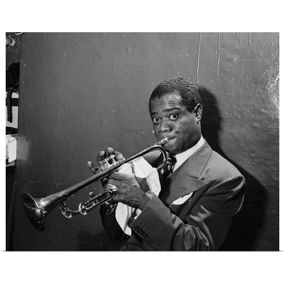 Louis Armstrong Vintage Photograph Jazz Musician | Etsy | Louis armstrong, Jazz musicians, Armstrong