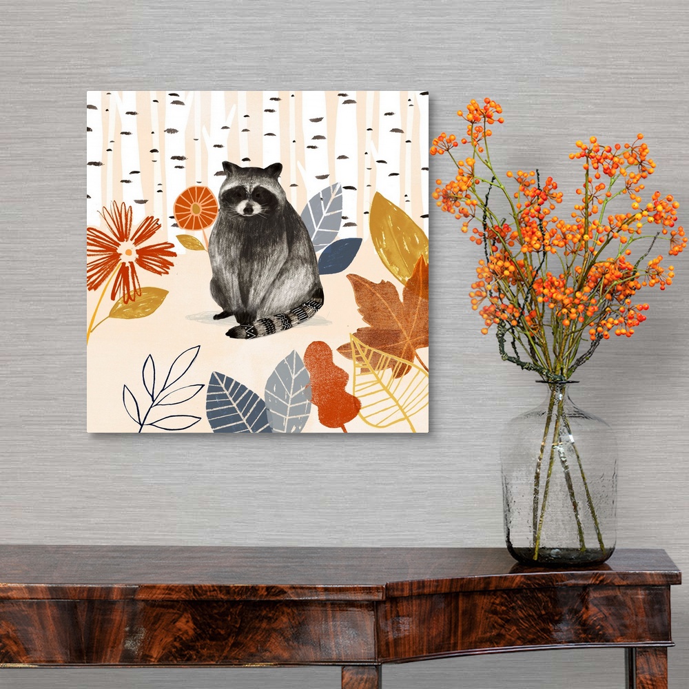 Cozy Autumn Woodland III Canvas Art Print | eBay