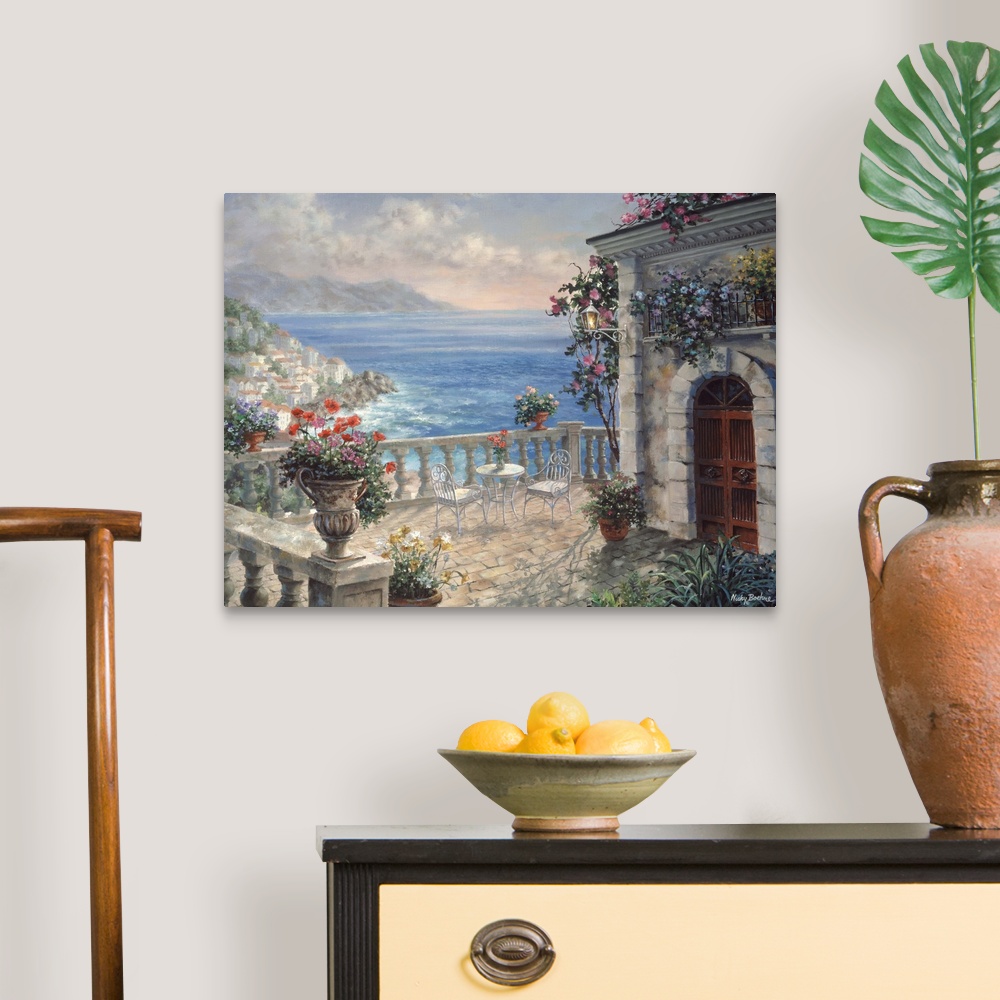 Mediterranean Elegance Canvas Art Print | eBay