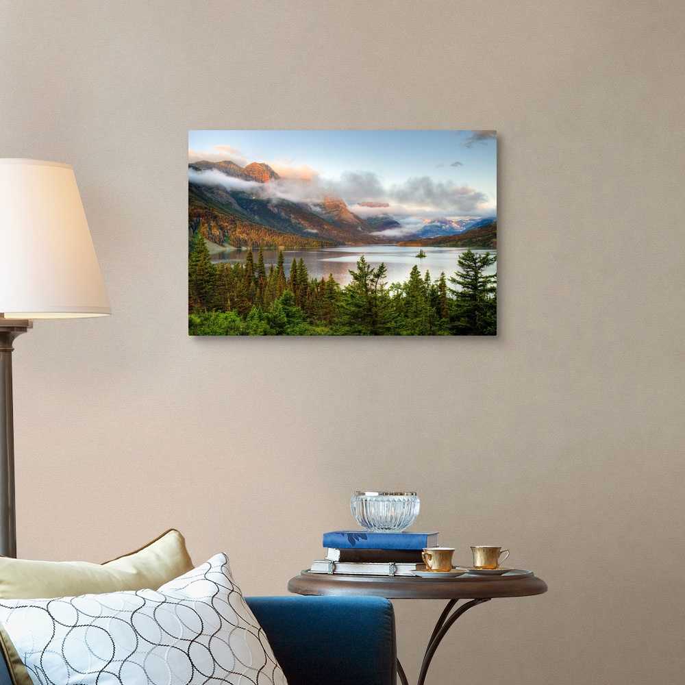 Montana, Glacier National Park, Saint Canvas Wall Art Print, Mountain ...