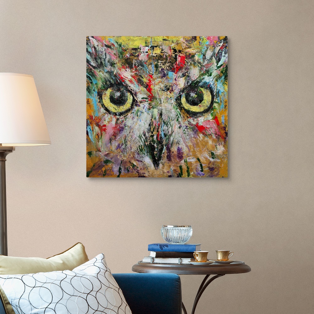 Mystic Owl Canvas Art Print | eBay