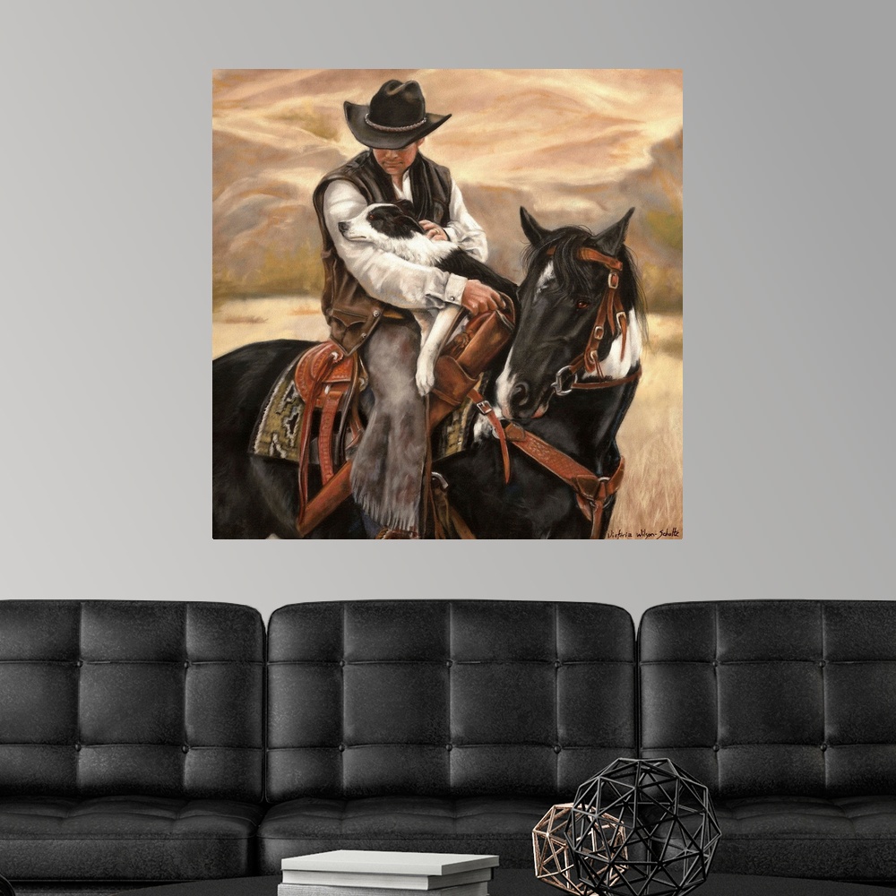 All a Cowboy Needs Poster Print | eBay
