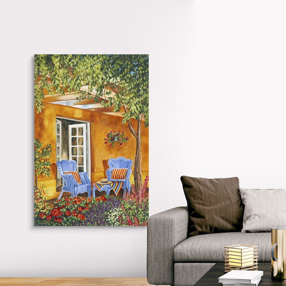 Tuscan Veranda II Canvas Art Print | eBay