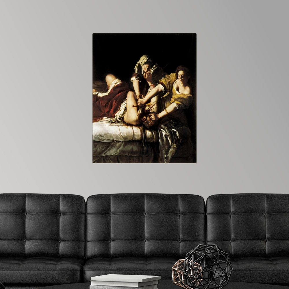 Judith and Holofernes by Artemisia Gentileschi Poster ...
