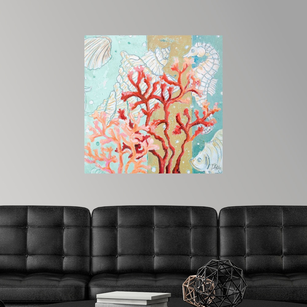 Coral Reef II Poster Art Print, Home Decor | eBay