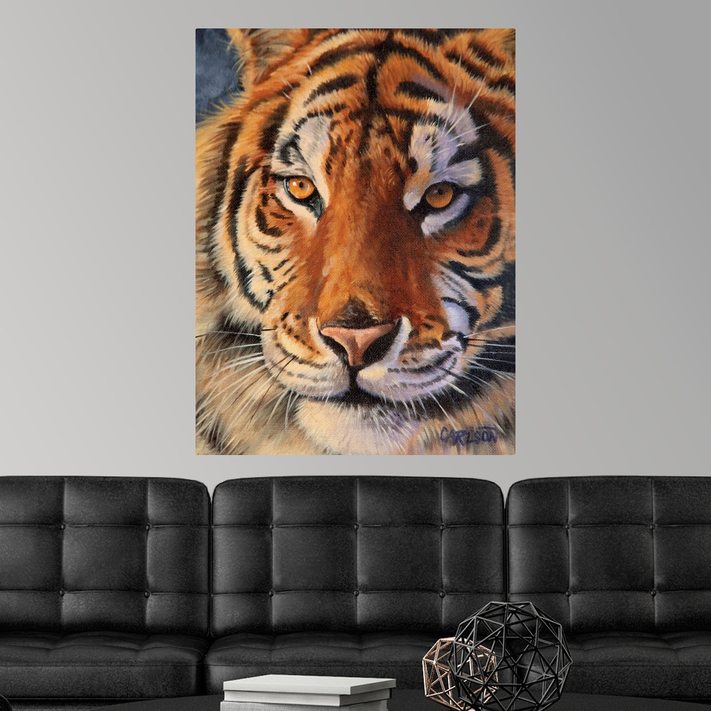 Siberian Tiger Poster Art Print, Tiger Home Decor | eBay