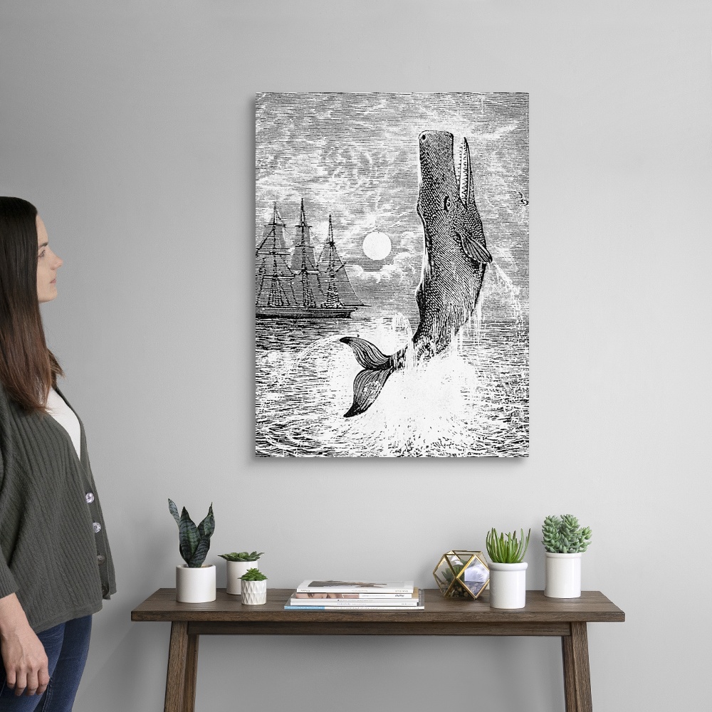 Melville: Moby Dick Canvas Print / Canvas Art by Granger - Fine Art America