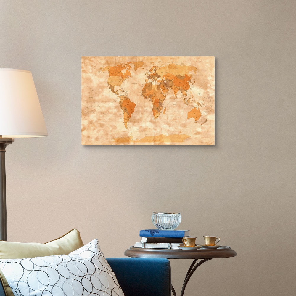 map-of-the-world-canvas-wall-art-print-map-home-decor-72-99-picclick