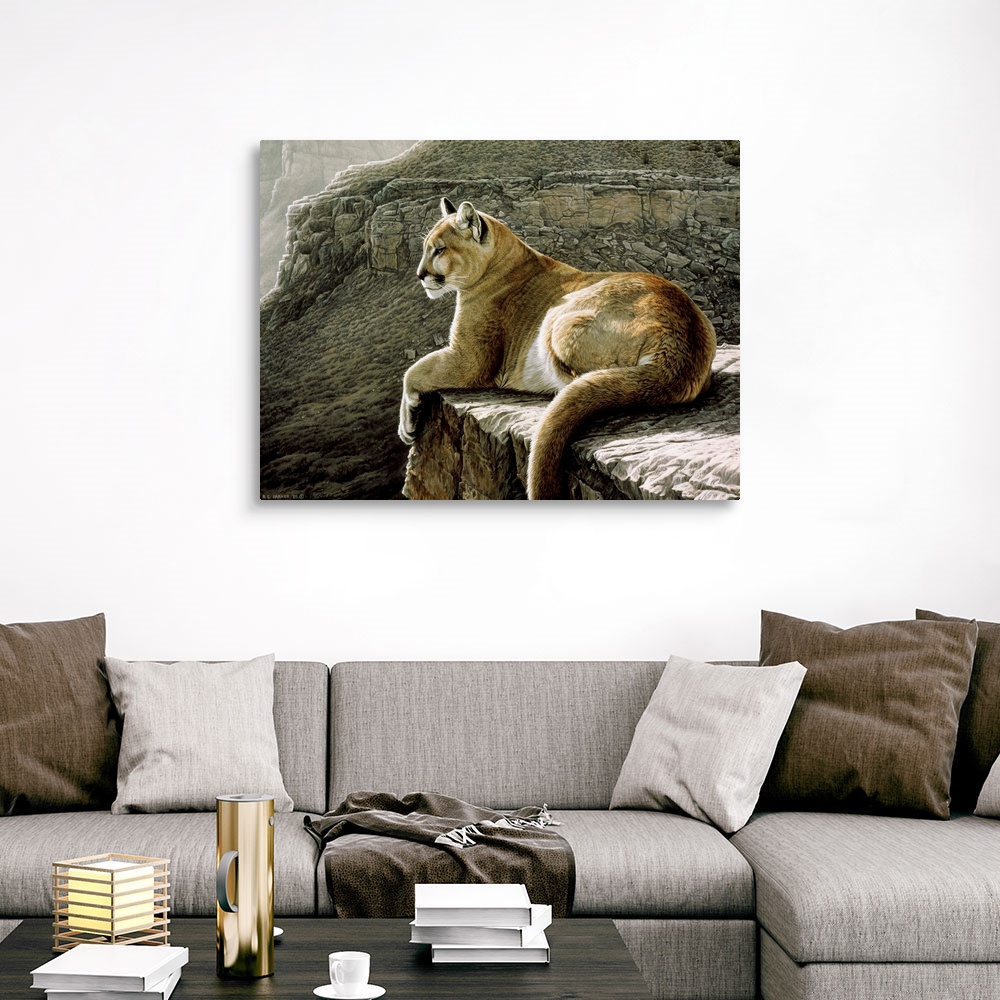 Rimrock Canvas Wall Art Print, Wildlife Home Decor | eBay
