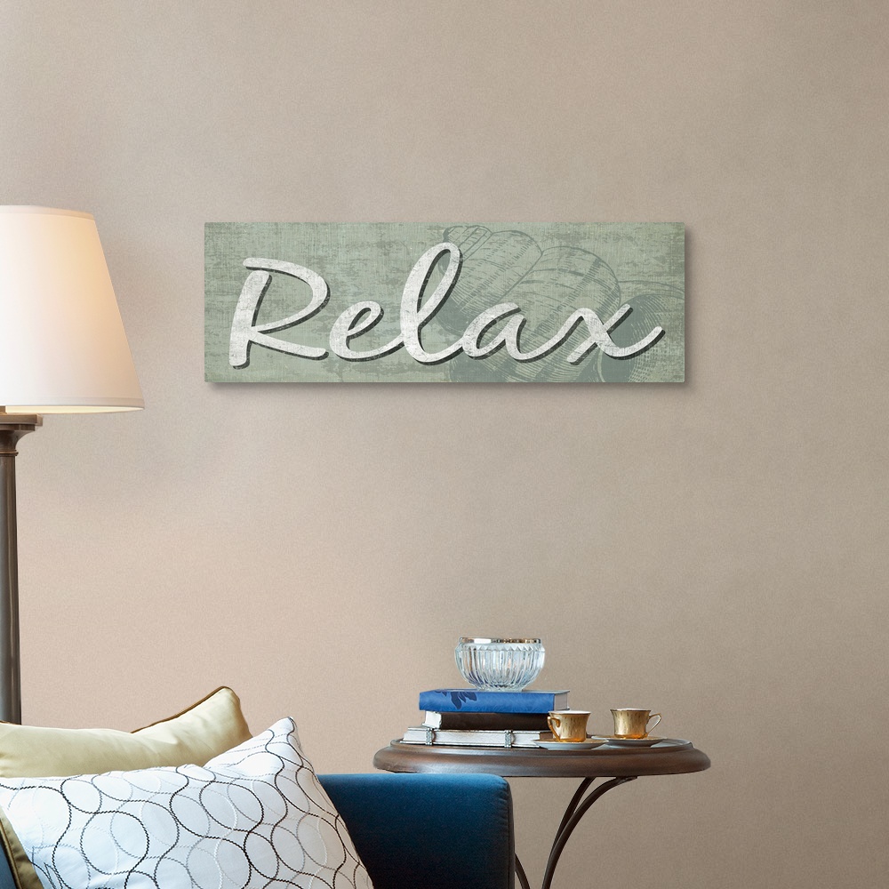 Relax Canvas Wall Art Print, Home Decor | eBay